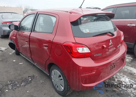 2019 Mitsubishi Mirage Es from USA, damaged, VIN ML32A3HJ7KH005871